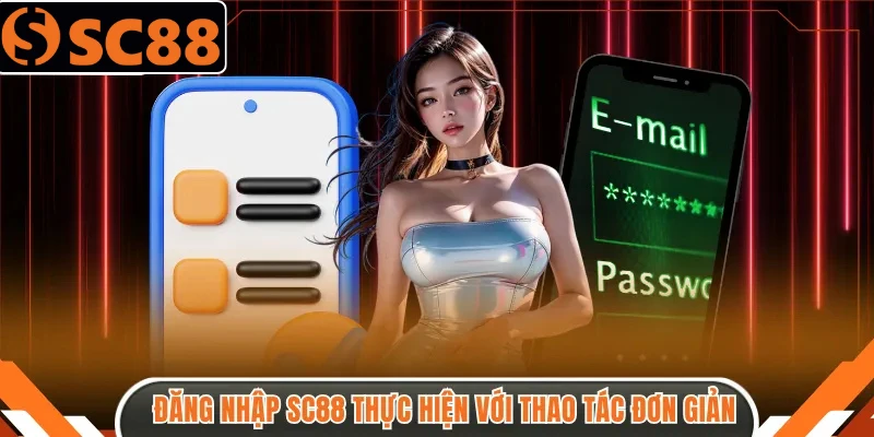 Đăng nhập SC88 thực hiện nhanh với thao tác đơn giản